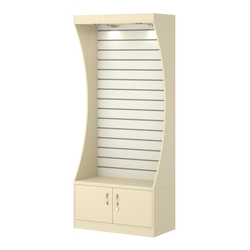 Стеллаж Гарант №3-2-900, Крем Вайс + Белый