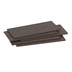 Комплект Полки 700*300мм из ДСП 16мм с кромкой, Дуб Венге