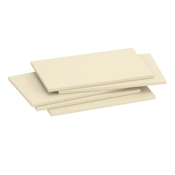 Комплект Полки 500*300мм из ДСП 16мм с кромкой, Крем Вайс