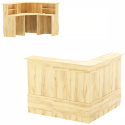 Комбинация ресепшенов Сеть №2-4-2, Дуб Золотистый