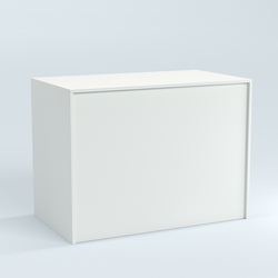 Стол-ресепшен серии ПРАЙМ №1, Белый