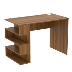 Стол письменный со стеллажом СПС-03-Л (левосторонний), Орех