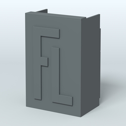 Прилавок "Фаберлинк" №3 под кассу, Темно-Серый