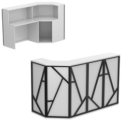 Ресепшен серии ЛОФТ - АЛЬФА КОМБО №3, Серый