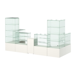 Павильон ИСТРА пристенный №8а (6, 68 кв.м), Белый