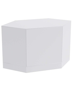 Прилавок из ДСП Эконом №15 угловой (внутренний угол), Серый