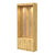 Витрина для очков №12 из ДСП (закрытый доступ) Дуб Золотистый