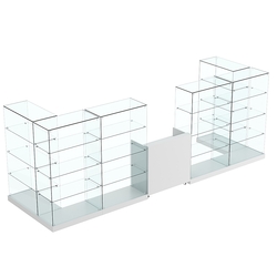 Торговый островок ХИТ ПРОДАЖ №7 (открытый) (6.08 кв.м), Серый