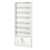 Стеллаж из ДСП с 6-ю полками 150x900 мм серии LEVEL-6 №9 (З/C - ДВП) Белый