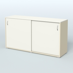 Тумба-купе объединяющая Некста, Крем Вайс + Белый