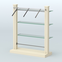 Островная система с металлической перфорацией №12, Крем Вайс