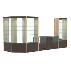 Павильон №12 из ДСП, Дуб Венге и Дуб Сонома