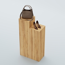 Демо-стенд Ступени-Лестница №1, Дуб Золотистый