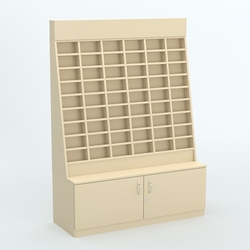 Стенд для очков №1 с накопителем, Крем Вайс