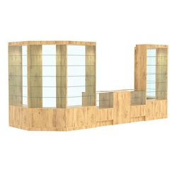 Павильон №12 из ДСП, Дуб Золотистый