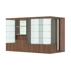 Павильон ИСТРА пристенный №1г (5, 87 кв.м), Орех