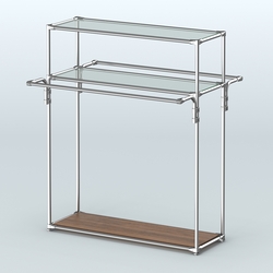 Островная торговая система ХРОМ 1200 мм №8, Орех