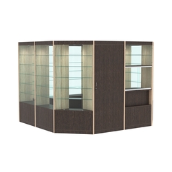 Павильон №6 из ДСП (9, 61 кв. м), Дуб Венге и Дуб Сонома