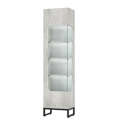 Витрина Монти №3-П правая, Метрополитан Грей