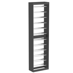 Торговый стеллаж под обои №5 (островной), Черный