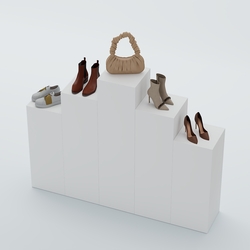 Демо-стенд Ступени-Пирамида №2, Белый