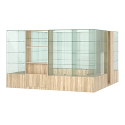 Павильон ИСТРА островной №5б (11, 35 кв.м), Дуб сонома