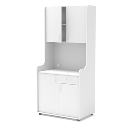 Офисная мини-кухня ЭЛЕГИЯ №2, Белый