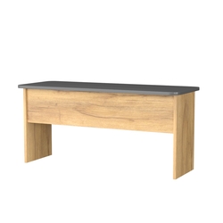 Скамейка для раздевалок №1-2, Дуб Золотистый и Темно-Серый