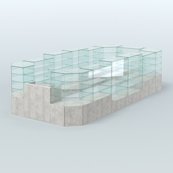 Павильон ИСТРА в центр зала №7 (открытый) (12, 77 кв.м), Метрополитан Грей