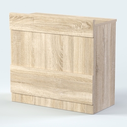 Стол - верстак с ящиками и дверью №1, Дуб Сонома
