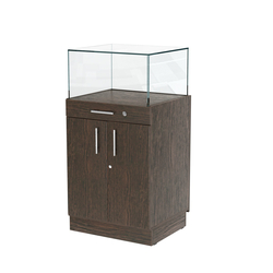 Прилавок ювелирный "Диаманд" №1-600, Дуб Венге