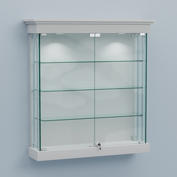 Витрина для музеев "Коллекция" настенная №2-3А-РЕГ, Белый