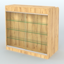 Ресепшен-Лайт №4 (Фасадная стенка - ЛДСП), Дуб Золотистый