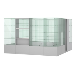 Павильон ИСТРА островной №5б (11, 35 кв.м), Серый