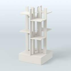 Стойка цветочница №3, Белый