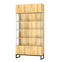 Витрина Монти №2-П, Дуб Золотистый