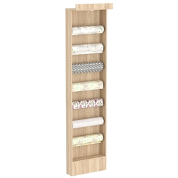 Торговый стеллаж для обоев №1 (пристенный), Дуб сонома