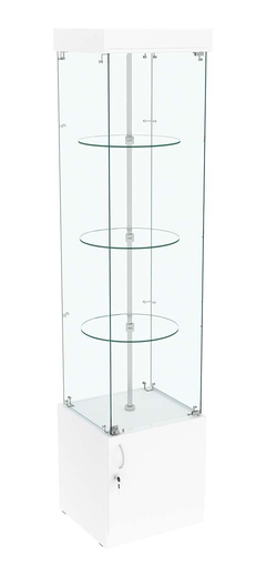 Витрина Ротация с вращающимися полками №2, Белый