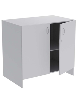 Прилавок из ДСП Эконом №1-Д-П (900 мм), Серый