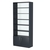 Стеллаж из ДСП с 5-ю полками 400x900 мм серии LEVEL-5 №14-1 (З/C - СТЕКЛО) Антрацит