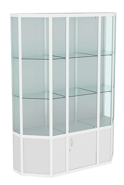 Витрина из профиля Трапеция №2 (1,5 метра), Серый