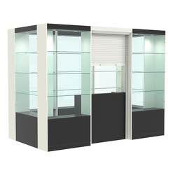 Островной павильон №5-3П (4,05 кв.м), Черный и Белый