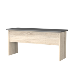 Скамейка для раздевалок №1-2, Дуб Сонома и Темно-Серый 5-U2601