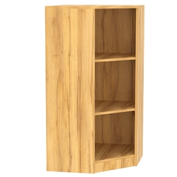 Угловой офисный стеллаж ВЕКТОР СУ-12, Дуб Золотистый