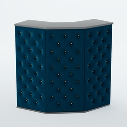 Ресепшен БАРОН №4 (карета золото), Темно-серый + 11 Blue