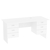 Стол двухтумбовый офисный С-07 Белый