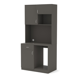 Офисная мини-кухня ПРАКТИК №5, Черный