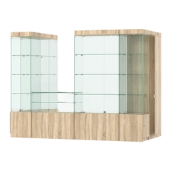 Павильон ИСТРА пристенный №4а (3, 64 кв.м), Дуб Сонома