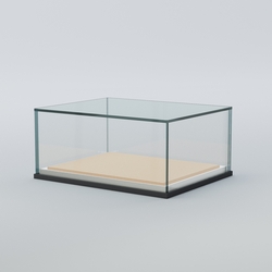 Витрина для музеев "Коллекция" №14 настольная с подсветкой, Антрацит