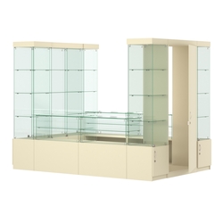 Павильон ИСТРА островной №7а (4, 86 кв.м), Крем Вайс